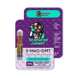 Buy Deadhead Chemist 5-MeO-DMT Cartridge (.5 mL 150 mg) | God Molecule Vape Cart