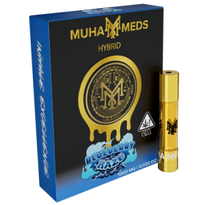 Buy Muha Meds Blueberry Haze Vape Cartridge | 1000mg Premium Sativa THC Vape